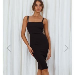 NWT black dress